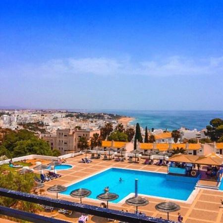 Fabulous Sea View Studio Near Old Town Albufeira Dış mekan fotoğraf